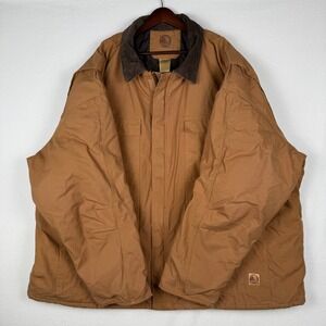 Berne Heritage Duck Chore Coat Mens 5XLT Canvas Quilted Work Jacket CH416BD